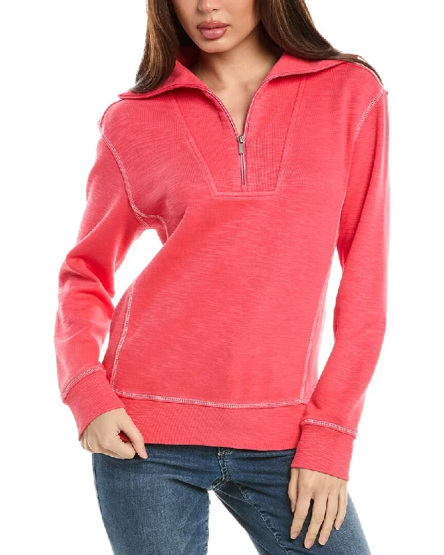 Tommy Bahama Tobago Bay 1/2-Zip Pullover Oversized Cozy Pullover