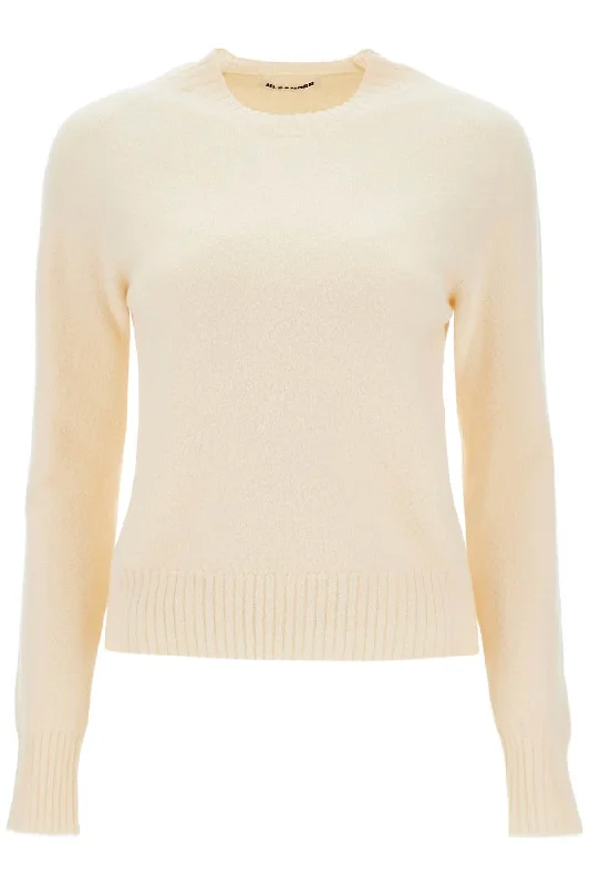 Wool Crewneck Pullover Angora Wool Cozy