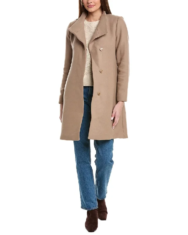Reiss Mia Mid-Length Wool-Blend Coat Bolero Crop Top Camisole