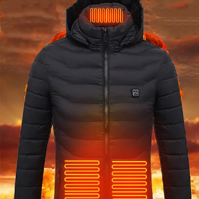 Zone 8 Heating Clothing Men's And Women's Lightweight Thermal Coat Three-Quarter Sleeve Elbow Sleeve Wrist Sleeve