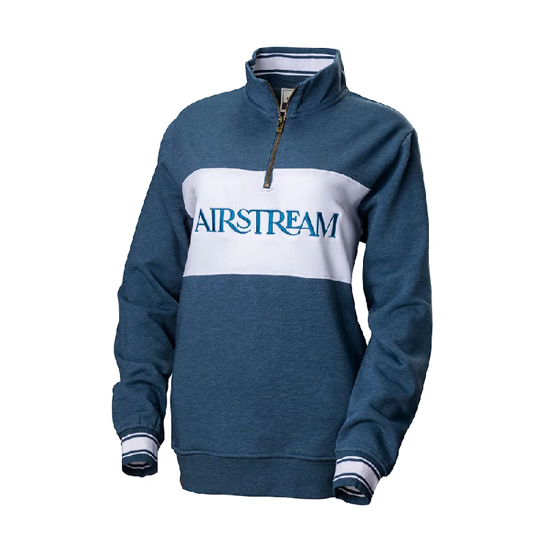 Airstream Super Soft Unisex 1/4 Zip Pullover Wrist Length Sleeve
