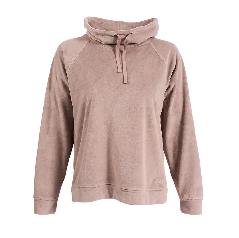 Barefoot Dreams Boeing Women's Luxechic® Funnel Neck Pullover Plunging Neck Pullover