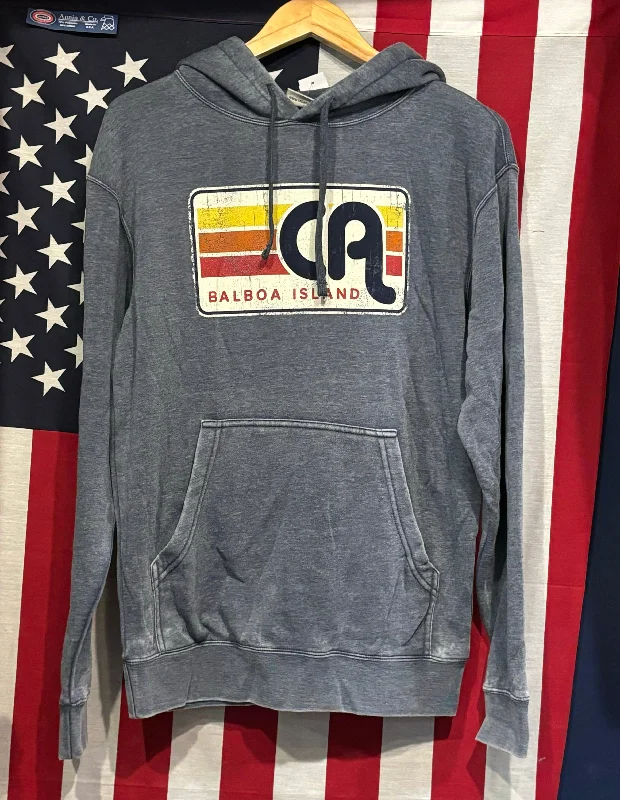 Balboa Island Stamp Pullover Hoodie BSS Long Sleeve Pullover