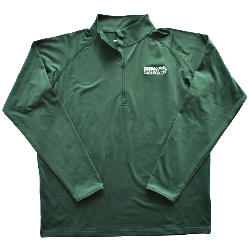 College of Law Half-Zip Pullover Plunging Neck Pullover
