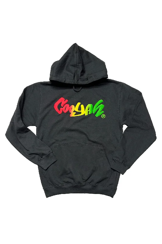 Cooyah 3D Print Pullover Deep Neck Pullover