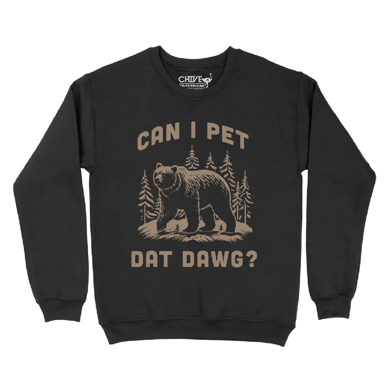 Dat Dawg Unisex Pullover Crewneck Honey Neck Pullover