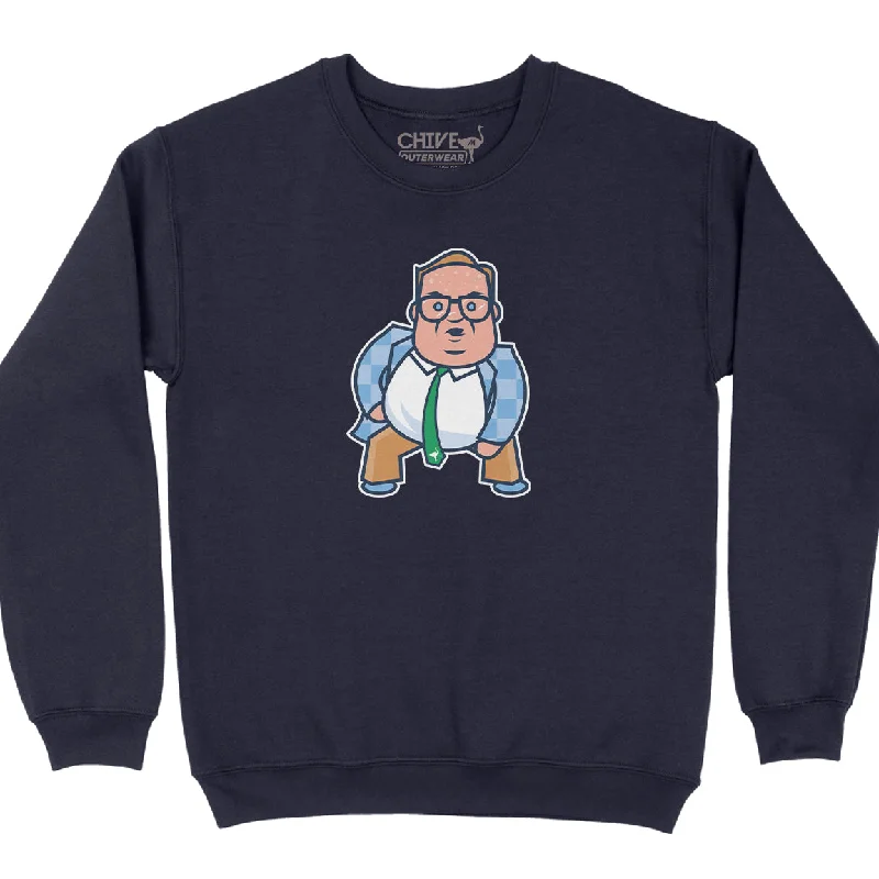 Farley Foley Unisex Pullover Crewneck Long Bell Sleeve