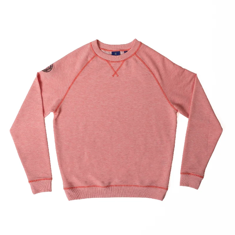 FJ Coral Heather Pullover with Seal High Neck Pullover