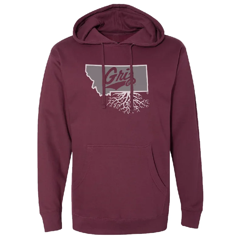 UM Griz Signature Midweight Pullover Hoodie (Unisex) Alpaca Blend Soft