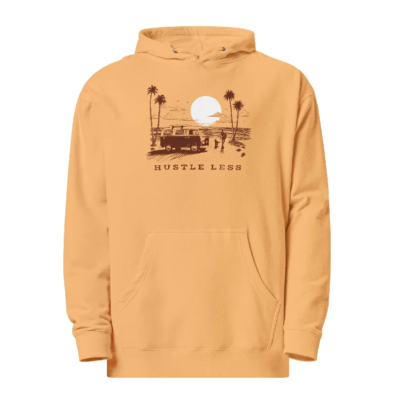 Hustle Less Midweight Pullover Hoodie Crew Neck Wool