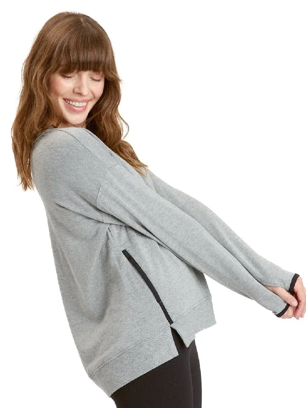 Mallorie Feather Fleece Pullover Cashmere Luxurious Pullover