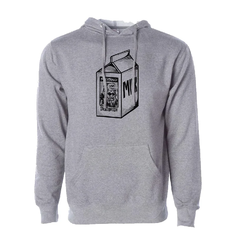 Missing Sasquatch Midweight Pullover Hoodie (Unisex) Bishop Sleeve Elegant