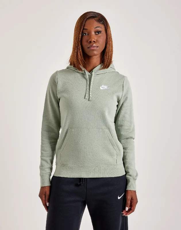 Nike Club Fleece Pullover Hoodie Soft Wool Sweater