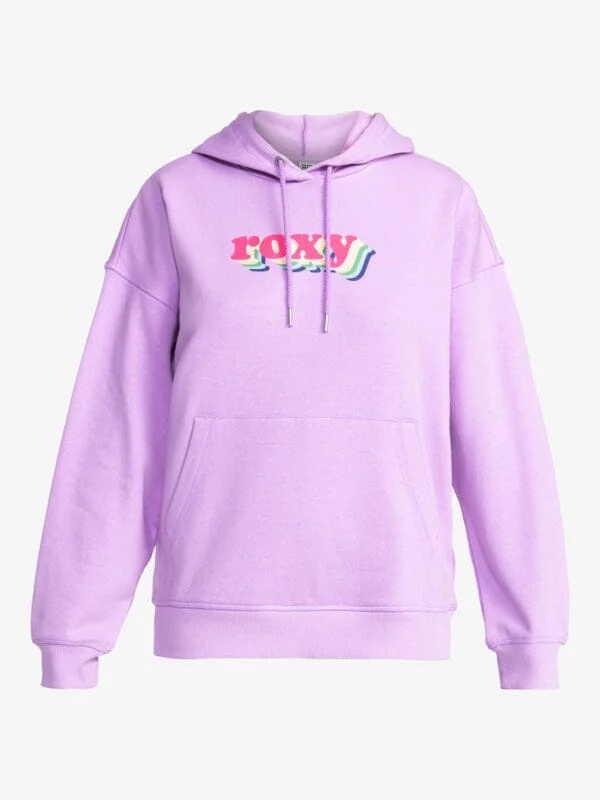 That's Rad Pullover Hoodie - Crocus Petal Bolero Style Sweater