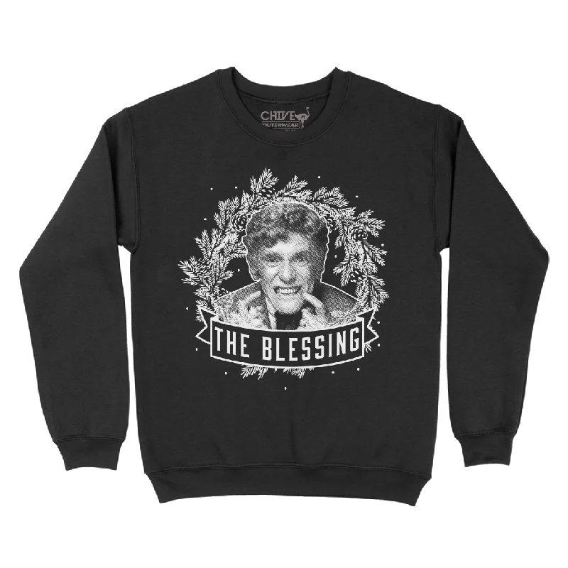 The Blessing Unisex Pullover Crewneck Deep Neck Pullover