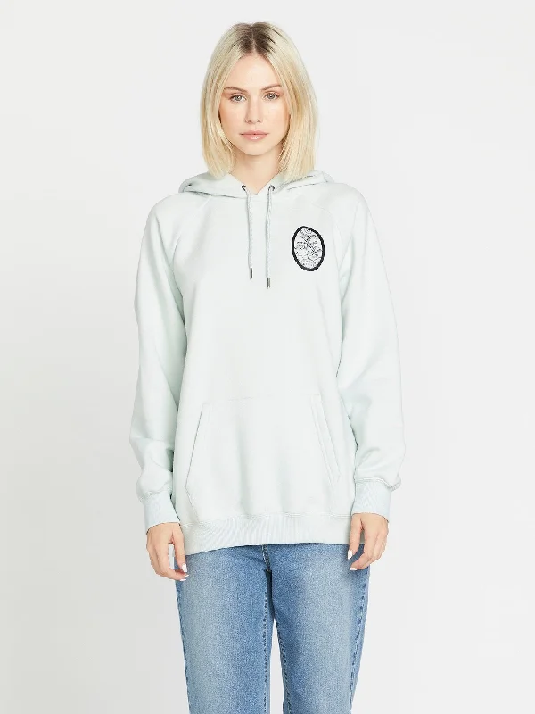 Truly Stoked Bf Pullover - Chlorine Batwing Sleeve Top