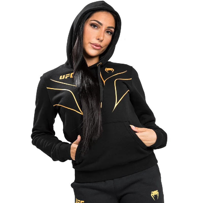Venum Women's UFC Fight Night 2.0 Replica Pullover Hoodie - Champion Chenille Soft Sweater Venum Women's UFC Fight Night 2.0 Replica Pullover Hoodie - Champion Chenille Soft Sweater