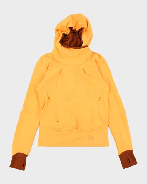 Vintage Women's Arc'teryx Double Hood Pullover Hoodie - M Spaghetti Sleeve Top