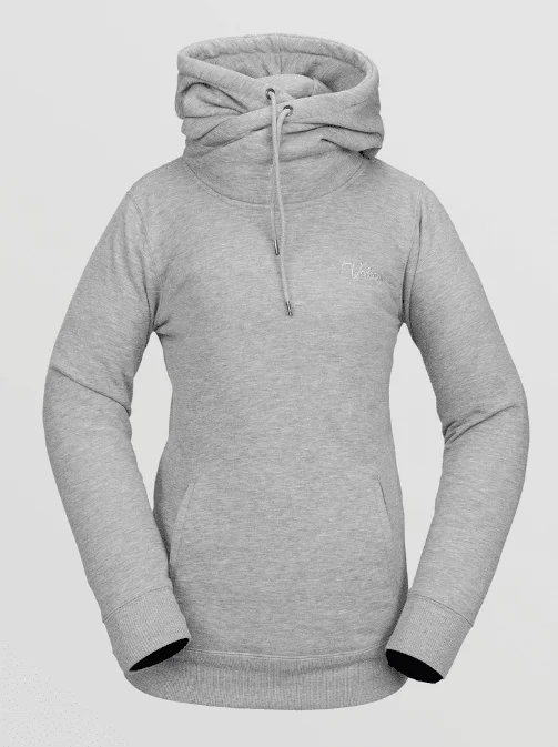 Volcom Women's Tower Pullover Fleece Boat Neck Sweater