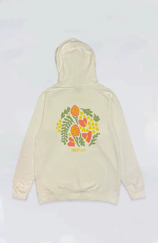 Kailua Girls - KG Tropical Garden Garment Dyed Pullover Hoodie Short Sleeve Top