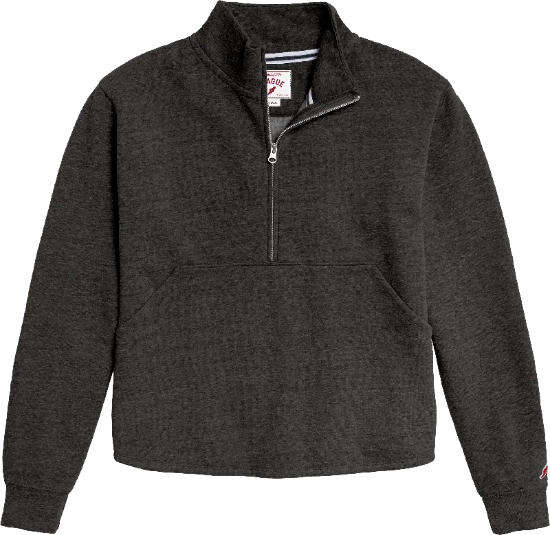 TR375 Victory Springs Zip Pullover Keyhole Neck Pullover