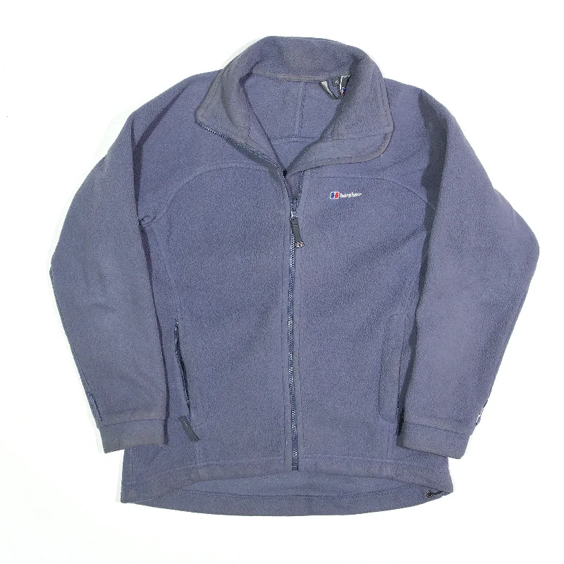 BERGHAUS Grey Fleece Jacket Womens S Collared Jacket Crew Neck Jacket Turtle Neck Jacket BERGHAUS Grey Fleece Jacket Womens S Collared Jacket Crew Neck Jacket Turtle Neck Jacket