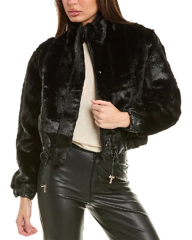 Stella + Lorenzo Jacket Nylon Fabric Polyester Fabric Spandex Fabric