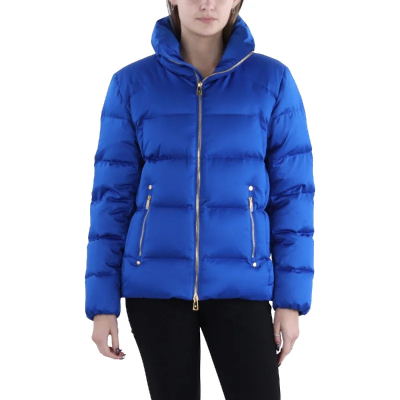 Womens Quilted Warm Puffer Jacket Elasticated Jacket Padded Jacket Insulated Jacket