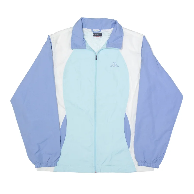 KAPPA Shell Jacket Blue Womens L Embroidered Jacket Appliqued Jacket Beaded Jacket